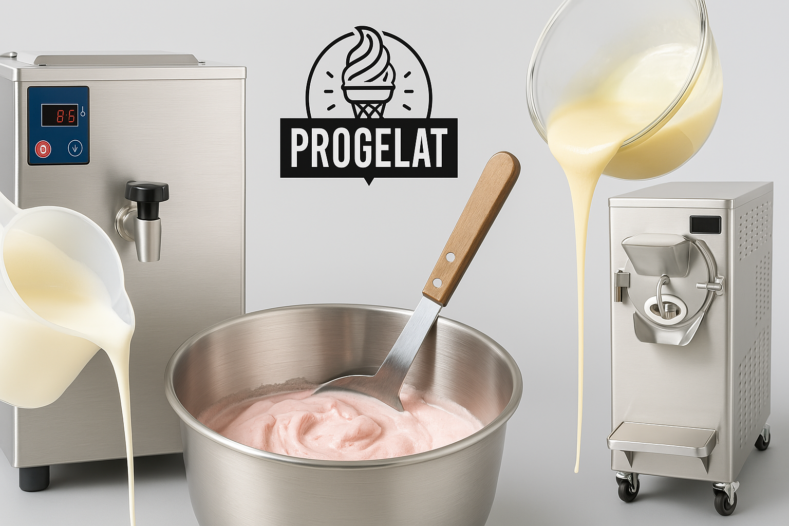 Pasteurizadoras, mixers y hervidoras