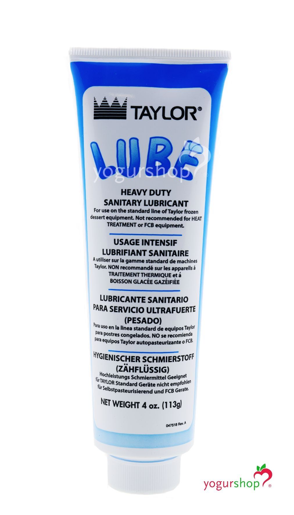 Lubricante Taylor Azul para Alimentos - 130g
