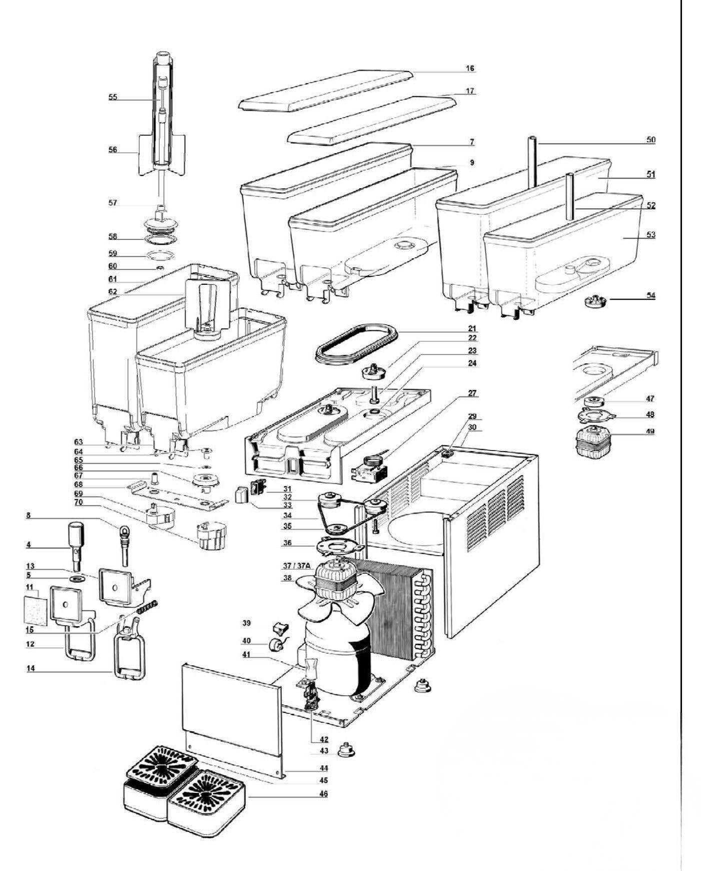 Pieza 21 para contenedor compacto: Junta (Artic Compact)