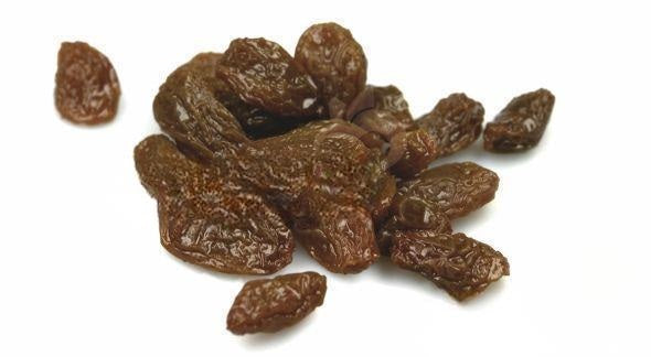 Pasas doradas de 1 kg en empaque