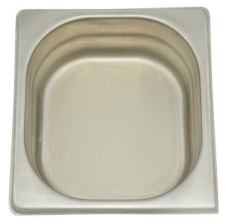 Contenedor de acero inoxidable 1/6 de 100 mm