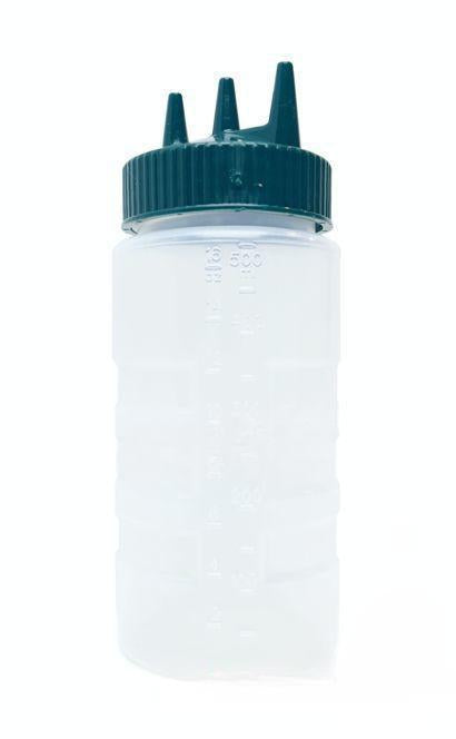 Dispensador Triple 500 ml fácil de usar