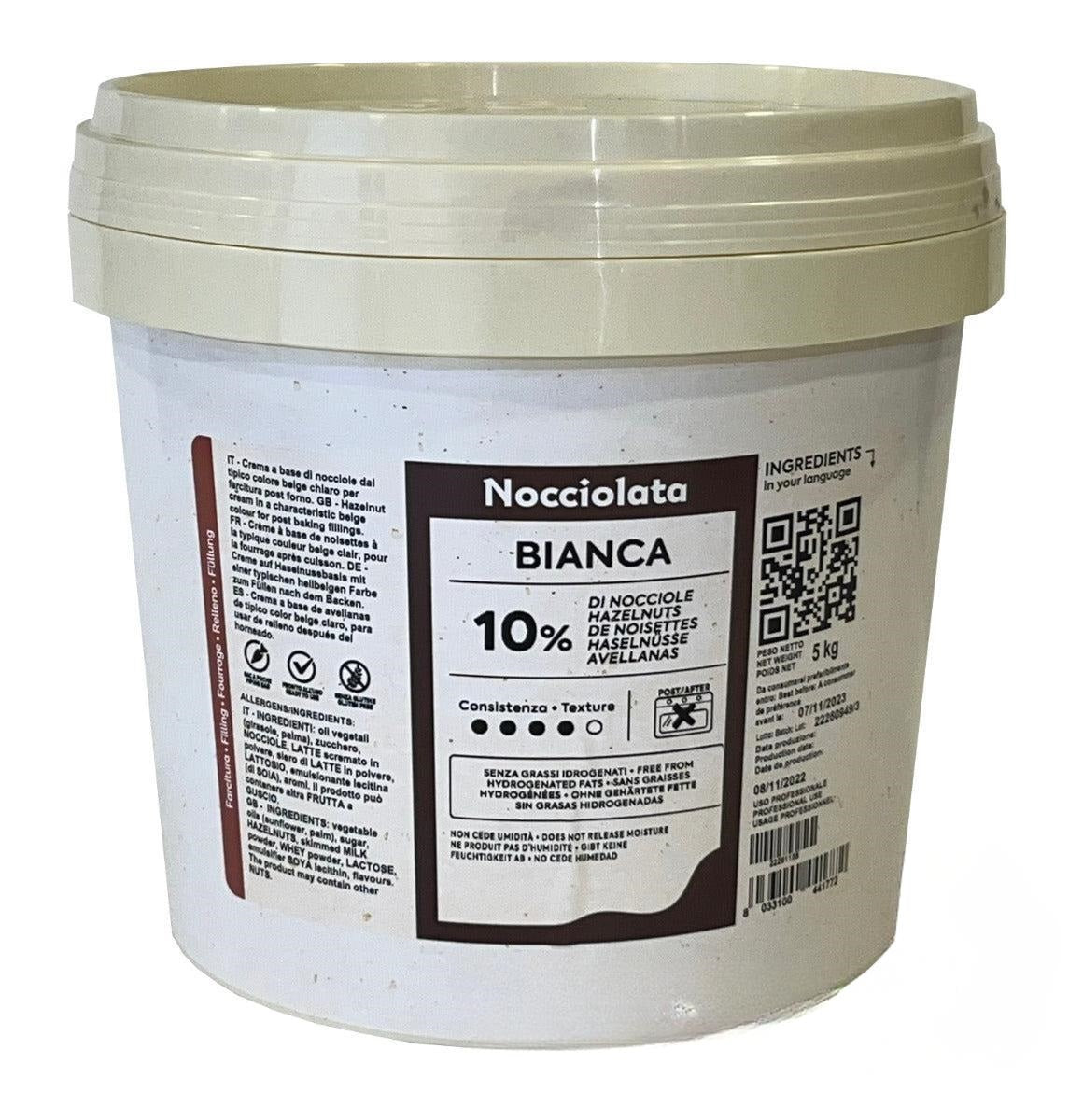 Crema de avellanas en envase grande