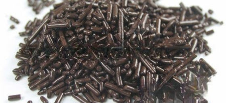 1 kg de fideos de chocolate negro en bolsa