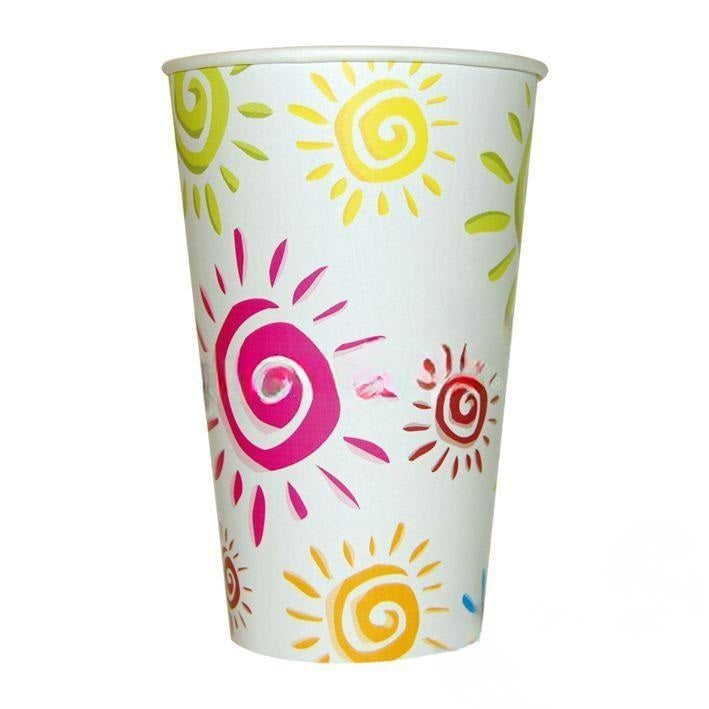 Vasos solares de 350/410cc, caja con 2000 unidades
